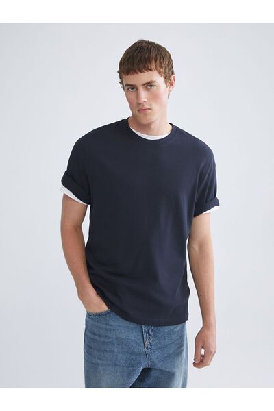 LC Waikiki XSIDE Bisiklet Yaka Penye Erkek Tişört