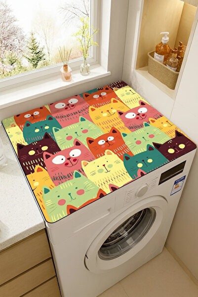 Valerine Life Washing Machine and Dryer Top Organizer Mat Cover Non-Slip Liqu...