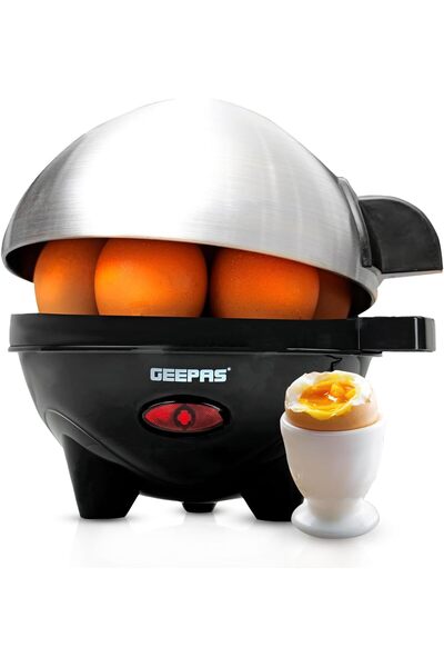 Geepas غلاية كهربائية وبخارية بسعة 7 بيضات - مصنوعة من الفولاذ المقاوم للصدأ ...