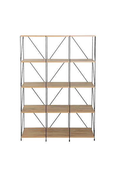 BAITY Wooden Entryway Shelf 5 Levels Modern Decor