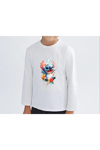 Malfini Kids Cotton T-Shirt Long Sleeve Personalized Stitch