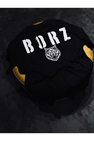 Spark Collection Ufc Khamzat Chimaev 100% Cotton Relax Fit Crew Neck Black T-Shirt
