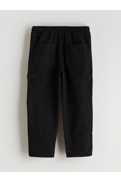 LC Waikiki Gabardine Boys' Trousers with Elastic Waistband