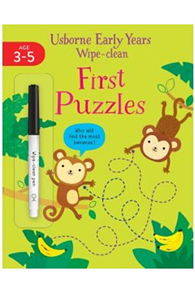 Usborne Publishing Puzzle-uri pentru primii ani, ușor de curățat