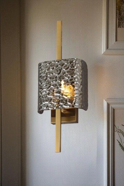 Renkoled Aydınlatma Modern Led Wall Lamp with 3 Color Lights, Decorative Wall Lamp for Living Room, Room, Kitchen, Hallway