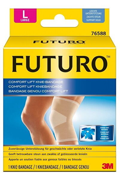 FUTURO دعامة الركبة FUT76587 مريحة يمكن ارتداؤها على كلا الجانبين، مقاس كبير