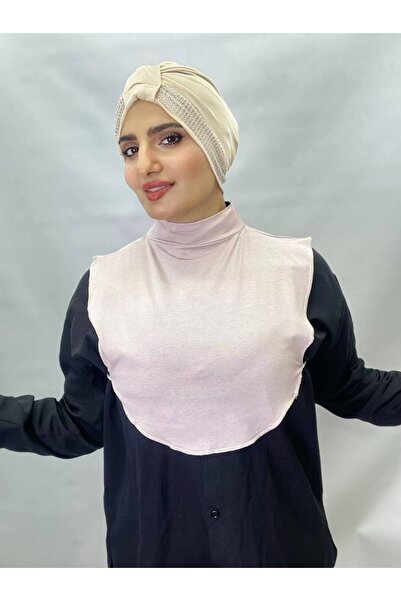 ALDAİR Düz Balıkçı Yaka Boğazlı Penye Tesettür Boyunluk -BOL21474756