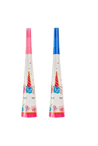 SHOPIENS Set 6 trompete de petrecere Sleepy Unicorn Shopiens®, cu imprimeu un...