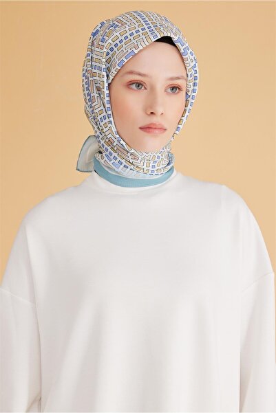 Belli Geometric Pattern Modal Scarf 5