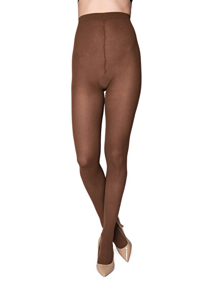 PETRA-ELISA Adela 70 DEN Polyamide Tights, Chestnut, L