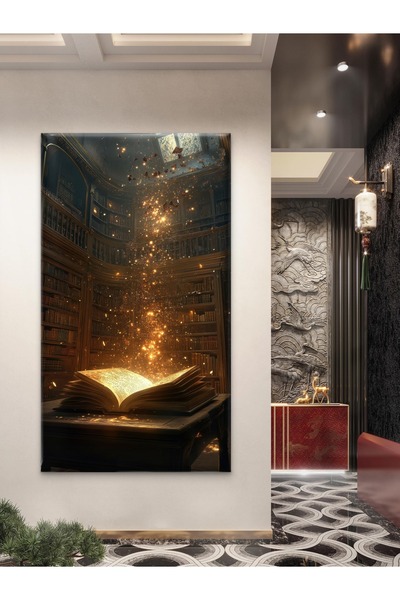 ESLEM BİLGELİK IŞIĞI BASKI KANVAS TABLO