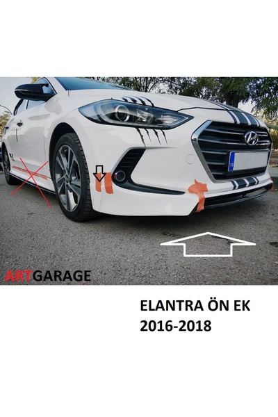 Bodykitartgarage ELANTRA ÖN EK(BOYASIZ)FİBERGLASS