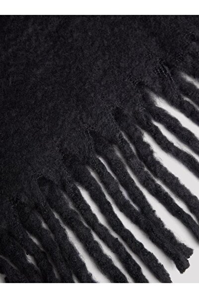 Wearflawless WearflawlessWinter Soft Soft Boucle Μαύρο Φουλάρι, Χριστουγεννιάτικο δώρο, Χειμερινό δώρο