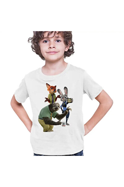 OEM Tricou Copii Baieti Zootopia Judy Nick Flash