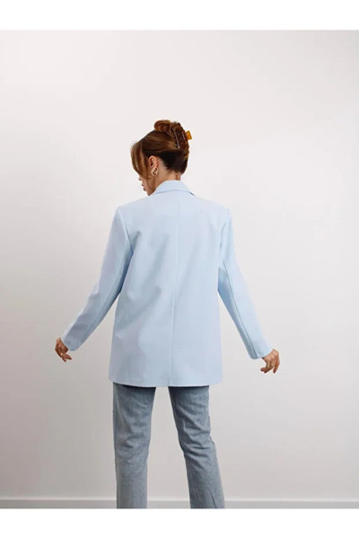 mirabella Women's Oversize Daddy Premium Lined Blazer Jacket