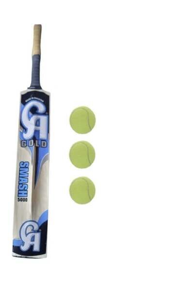 genernic CA Cricket Bat With Set Of 3 Balls Made In Pakistan High Quality