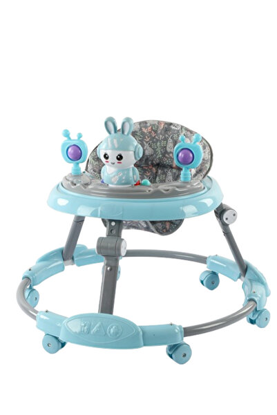 Other مشاية أطفال متعددة الوظائف بتصميم أرنب لطيف - آمنة ومريحة وقابلة للطي