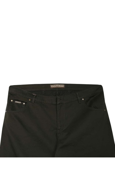 tambattal Plus Size Gabardine Trousers Cord Low Waist (Wide Comfortable Fit)