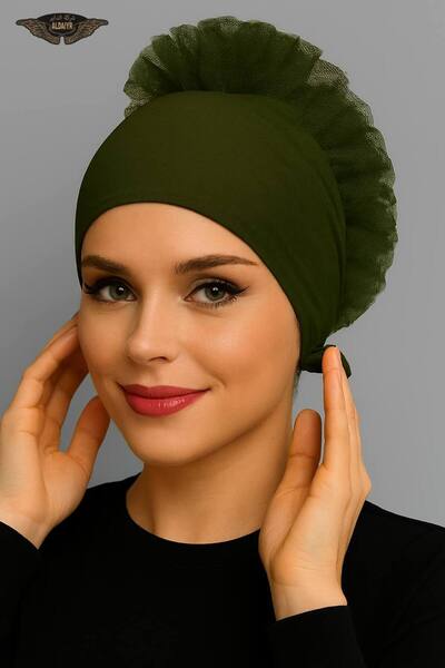 ALDAİR Hijab Ruffled Bonnet-Fif2512