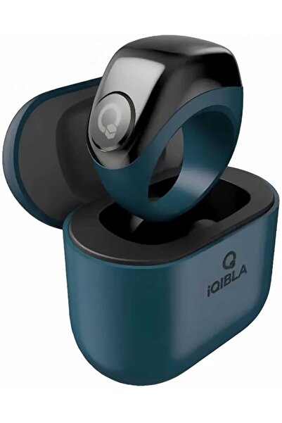 iqibla خاتم تسبيح ذكي مقاس 18مم و20 مم و22 مم مقاوم للماء مع عداد تسبيح و5 تذكيرات يومية للصلاة