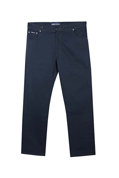 tambattal Παντελόνι Gabardine Plus Size 506-507 Σατέν (Φαρδύ Άνετο Σχήμα)