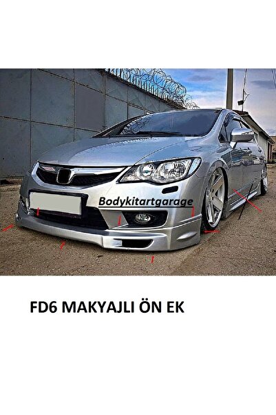 Bodykitartgarage FD6 MAKYAJLI ÖN EK(BOYASIZ)FİBERGLASS
