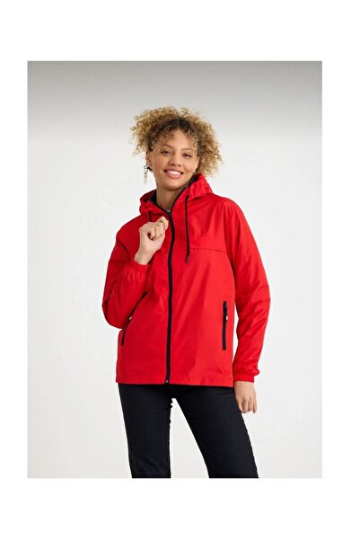 The Naz Line معطف واق من المطر مقاوم للماء للنساء