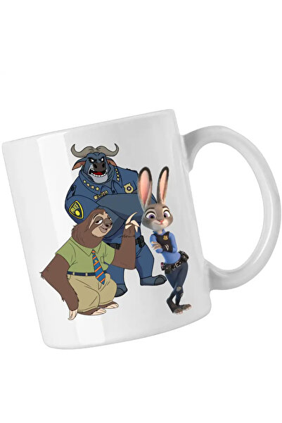 OEM Zootopia Rabbit Policeman Judy Mug