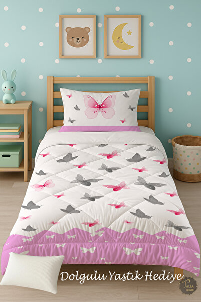 Talia Home Дитячий ковдра з малюнком метеликів TLAG-048