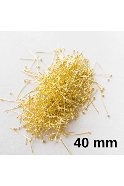 Bonanka 40 mm - 20 adet Çelik Top Başlı Takı Çivisi