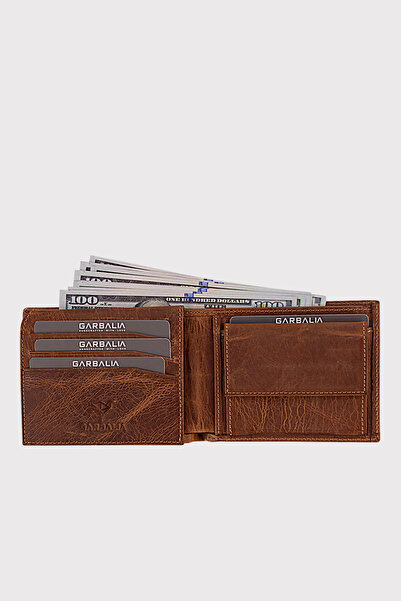 Garbalia Гаманець з натуральної шкіри Jackson Rfid Blocker монетний гаманець Taba Wallet