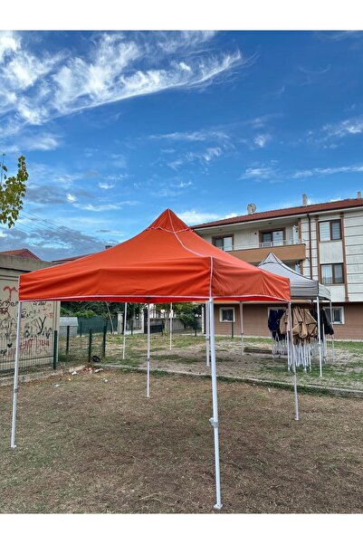 İKİZLER BRANDA 3x3 Gazebo Çadır – Tente – Taziye Çadırı – Bahçe, Balkon, Teras ve Organizasyon Çadırı