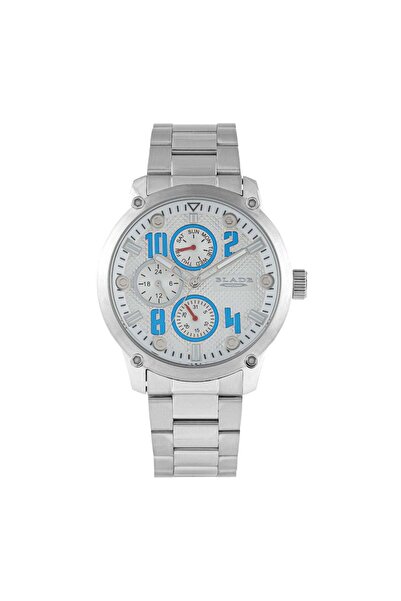 Blade Combat II White 3563 G 2 SWS SS Case & Band Multifunction Men's Watch