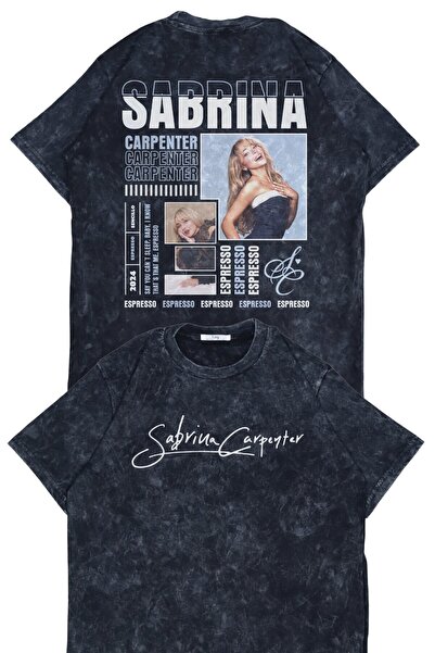 Fuddy Moda Unisex SC Espresso Tricou cu Imprimeu pe Spate, Lavabil, T-Shirt R...