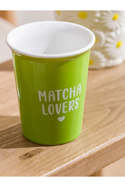 LC Waikiki Lcw Home Green Printed Ceramic Mug 365 ml