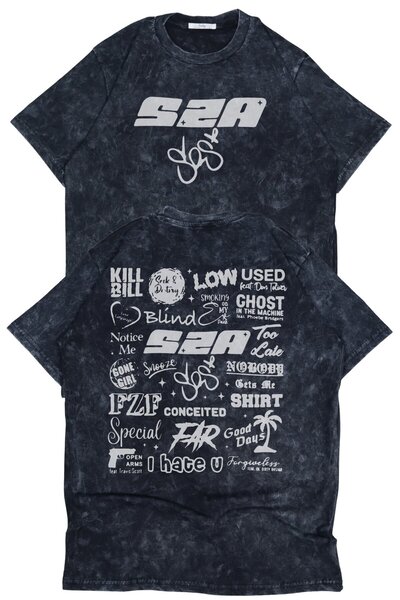 Fuddy Moda Tricou unisex Solana Imani Rowe cu imprimeu pe spate, lavabil, tri...