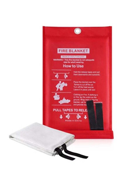 Generic Fire Blanket for Emergency Safety - Retardant Kitemarked Kitchen, Home, Office, Caravan