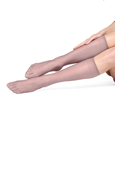 PETRA-ELISA Lycra 3/4 Socks 15 DEN One Size, Fumo, One Size