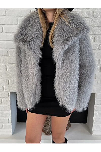 GALAVİP Women's Premium Soft Textured Lined Sunu Fur