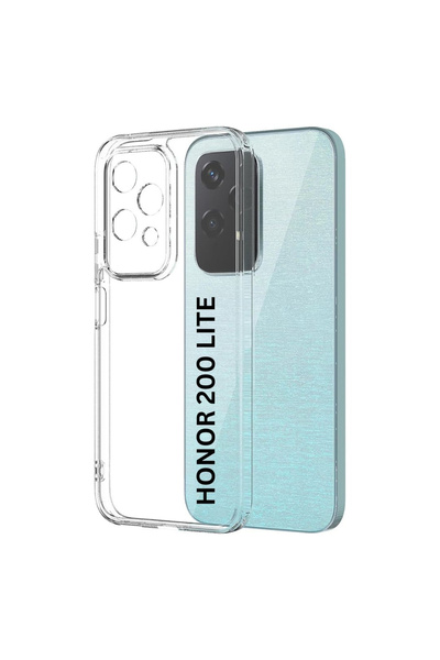 HONOR Transparent Silicone Case for 200 Lite – Shock and Impact Resistant