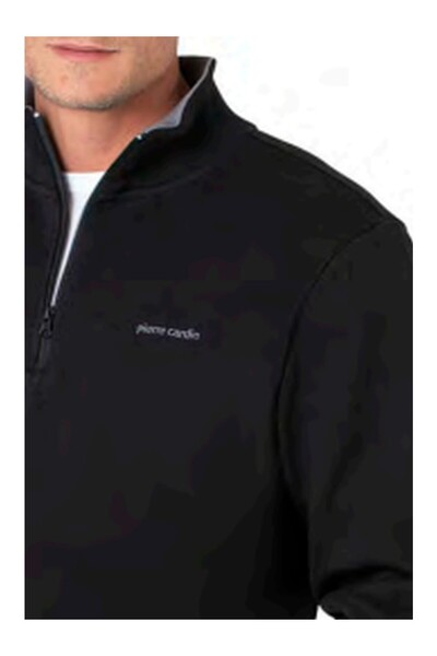 Pierre Cardin Men's Clothing 100% Cotton Half Zipper Tracksuit Set L1.Pc.6116.001