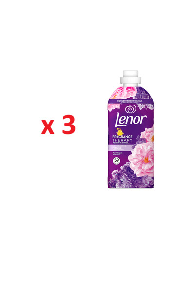 lenor x 3 Floral Bouquet Balsam Rufe 1,239 L