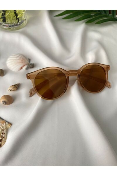Erol Optik Unisex Round Güneş Gözlüğü uv400 koruma- Casual