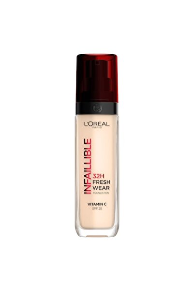 L'Oreal Paris Fond de ten Infaillible 32H Fresh Wear Foundation, 10 Neutral Undertone, 30 ml