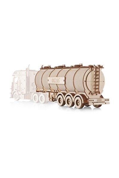 EWA 3D Puzzle, Road King Truck Trailer (tank), EWA, wood, 251 pieces