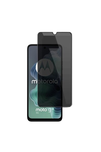 Motorola Privacy tempered glass screen protector for Moto G35 with Mounting Kit Included