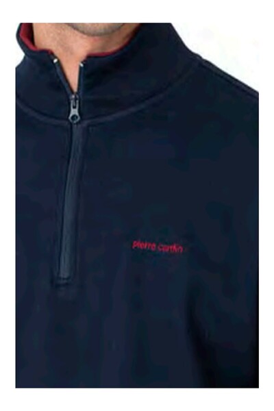 Pierre Cardin Men's Clothing 100% Cotton Half Zipper Tracksuit Set L1.Pc.6116.001