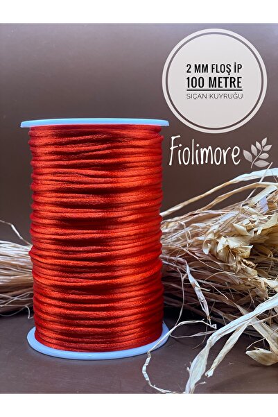 Fiolimore Konac za ispiranje 2 mm crvene boje (ratnjačji rep) braon (1 kalem ...