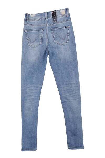 ONLY Neon Blue Jeans - XS, Blue, 91% cotton, 7% polyester, 2% spandex