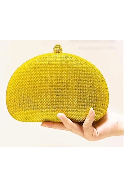 Papillon Pain Evening Clutch Yellow